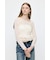 SHIRRING SHEER L／S Tシャツ