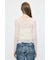 SHIRRING SHEER L／S Tシャツ