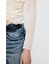 SHIRRING SHEER L／S Tシャツ