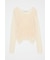 SHIRRING SHEER L／S Tシャツ