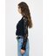 PATCH LACY RUFFLE トップス