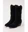 F／SUEDE WESTERN ブーツ
