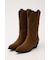 F／SUEDE WESTERN ブーツ