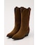 F／SUEDE WESTERN ブーツ