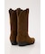 F／SUEDE WESTERN ブーツ
