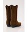 F／SUEDE WESTERN ブーツ