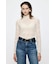 ES LACE HI NECK トップス