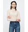ES LACE HI NECK トップス