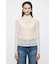 ES LACE HI NECK トップス