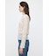 ES LACE HI NECK トップス
