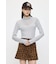ES SHEER TURTLE KNIT トップス
