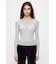 ES SHEER HENRY NECK KNIT トップス