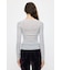 ES SHEER HENRY NECK KNIT トップス