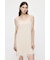 WASHER VELOUR SLIP MINI ドレス
