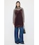 WASHER VELOUR SLIP MINI ドレス