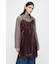 WASHER VELOUR SLIP MINI ドレス