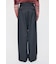 BELTED WIDE TUCK パンツ
