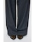 BELTED WIDE TUCK パンツ