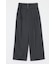 BELTED WIDE TUCK パンツ
