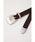 GLOSS BUCKLE LEATHER ベルト