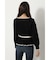 Bicolor Peplum Knit TOP