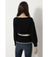 Bicolor Peplum Knit TOP