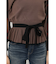 Bicolor Peplum Knit TOP