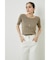 【WEB限定】BACKリボンギャザーニットTOP