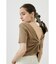 【WEB限定】BACKリボンギャザーニットTOP