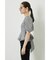 【WEB限定】バックリボンギンガムブラウス