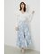 ショルダーダブルフリルKnit TOP