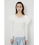 ショルダーダブルフリルKnit TOP