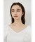 ショルダーダブルフリルKnit TOP