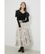 ショルダーダブルフリルKnit TOP