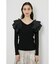 ショルダーダブルフリルKnit TOP