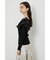 ショルダーダブルフリルKnit TOP