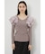 ショルダーダブルフリルKnit TOP