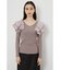 ショルダーダブルフリルKnit TOP