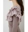 ショルダーダブルフリルKnit TOP