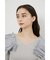 ショルダーダブルフリルKnit TOP
