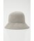 ナチュラルニットバケットハット