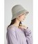 ナチュラルニットバケットハット