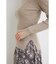 【WEB限定】ルーズH／NウォッシャブルKnit TOP