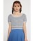 2WAYダイヤラインKnit TOP