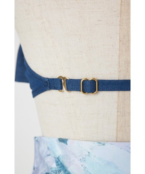 新品 rienda リボンデニムバンドゥカップビキニ XS リボンdenim バンドゥカップ bikini｜リエンダの通販｜&mall