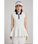 【RIENDA GOLF】シャイニーツイードペプラムニットTOP
