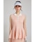 【RIENDA GOLF】シャイニーツイードペプラムニットTOP