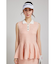 【RIENDA GOLF】シャイニーツイードペプラムニットTOP