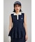 【RIENDA GOLF】シャイニーツイードペプラムニットTOP