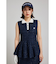 【RIENDA GOLF】シャイニーツイードペプラムニットTOP